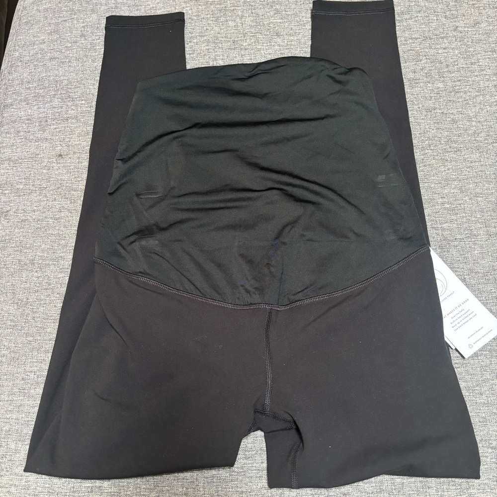 Over Belly High-Rise Active Maternity Leggings, XXL